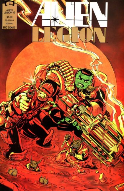 Alien Legion, Vol. 2 Vector: Red |  Issue#15 | Year:1990 | Series:  | Pub: Marvel Comics |