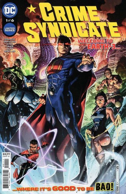 Crime Syndicate The New Deal, Strange Visitor / The Paranoid Titan |  Issue#1A | Year:2021 | Series:  | Pub: DC Comics | Regular Jim Cheung & Romulo Fajardo Jr Cover
