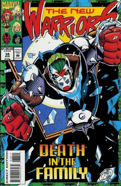 The New Warriors, Vol. 1 Family Honor |  Issue#38A | Year:1993 | Series: New Warriors |