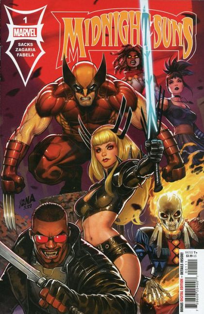 Midnight Suns Rise Of The Suns |  Issue#1A | Year:2022 | Series:  | Pub: Marvel Comics | David Nakayama Cover