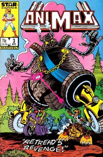 Animax The Retread Plot! ...Or, The Attack of the Airhead! |  Issue#3A | Year:1986 | Series:  | Pub: Marvel Comics |