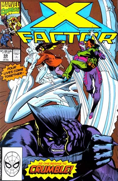 X-Factor, Vol. 1 Yesterday's News |  Issue#59A | Year:1990 | Series: X-Factor | Pub: Marvel Comics |