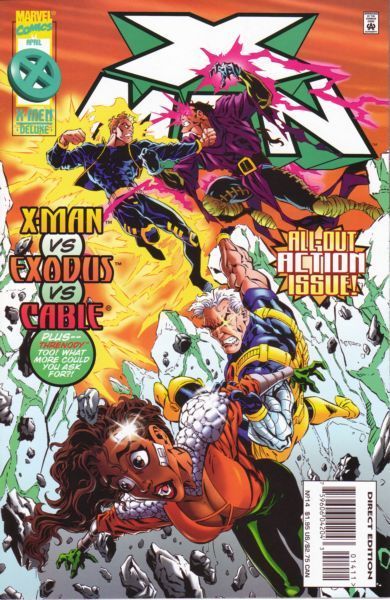 X-Man Fallen From Grace |  Issue#14A | Year:1996 | Series: X-Men | Pub: Marvel Comics