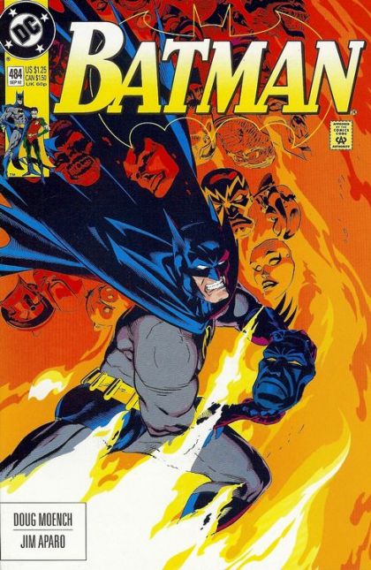 Batman, Vol. 1 Warpaint |  Issue#484A | Year:1992 | Series: Batman | Pub: DC Comics