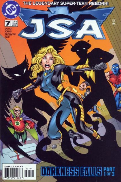 JSA Darkness Falls, Part 1: Darkness Falls |  Issue#7A | Year:1999 | Series: JSA | Pub: DC Comics