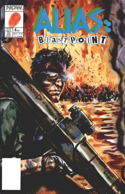 Alias (NOW) Blast Point |  Issue#4 | Year:1990 | Series:  | Pub: NOW Comics