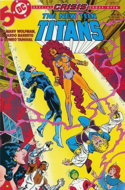 The New Teen Titans, Vol. 2 Crisis On Infinite Earths - The Light Within...The Dark Without! |  Issue#14 | Year:1985 | Series: Teen Titans | Pub: DC Comics