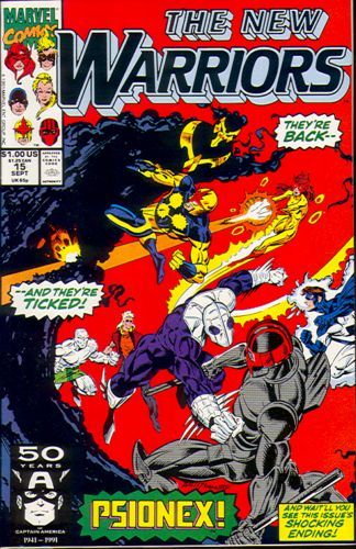 The New Warriors, Vol. 1 The Sushi People |  Issue#15A | Year:1991 | Series: New Warriors |