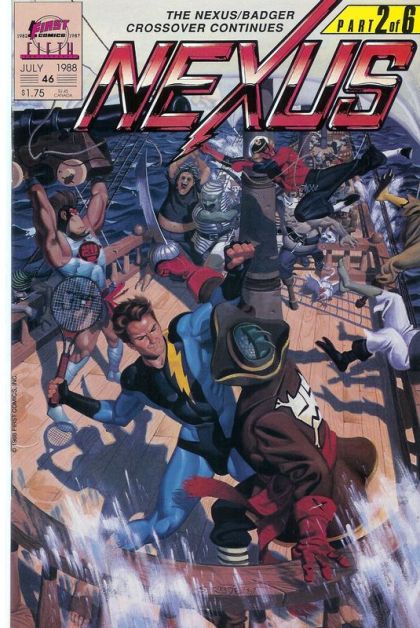 Nexus, Vol. 2 Buccaneers |  Issue#46 | Year:1988 | Series: Nexus | Pub: First Comics