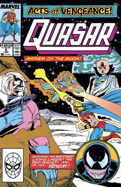 Quasar Acts of Vengeance - Flies in a Cathedral |  Issue#6A | Year:1989 | Series: Quasar | Pub: Marvel Comics
