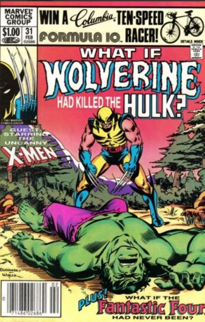 What If, Vol. 1 What If Wolverine Had Killed The Hulk? |  Issue#31B | Year:1981 | Series: What If? | Pub: Marvel Comics