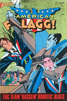 American Flagg!, Vol. 1 That's Entertainment!, Conclusion |  Issue#34 | Year:1986 | Series:  | Pub: First Comics