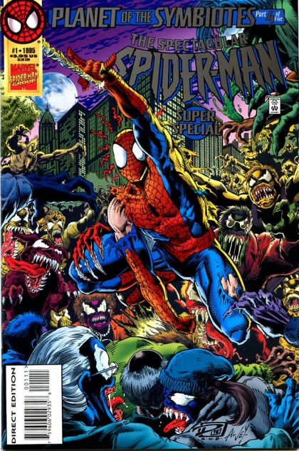 The Spectacular Spider-Man Super Special Planet of the Symbiotes - Part 4: Invasion! / The Cycle of Life / Party Monster |  Issue#1 | Year:1995 | Series: Spider-Man | Pub: Marvel Comics
