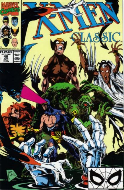 X-Men Classic Even In Death... |  Issue#48A | Year:1990 | Series: X-Men | Pub: Marvel Comics