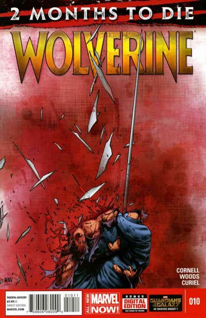 Wolverine, Vol. 6 The Last Wolverine Story, Part One: Two Months To Die |  Issue#10A | Year:2014 | Series: Wolverine | Pub: Marvel Comics