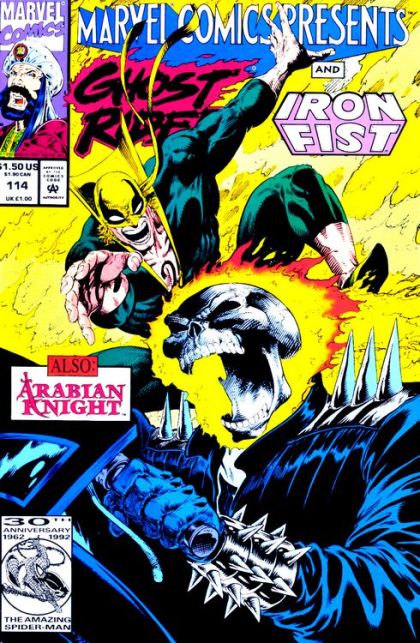 Marvel Comics Presents, Vol. 1 Typhoid's Kiss, Part 6: Crisscross; Rest and Sweet Glory Part 2: The Bootstrap Model; Legion of Vengeance Part 2: If The Mind's Eye Offend Thee...; Bazaar Tales |  Issue#114A | Year:1992 | Series:  |