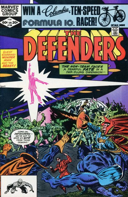 The Defenders, Vol. 1 Yesterday Never Dies! |  Issue#104A | Year:1981 | Series: Defenders |