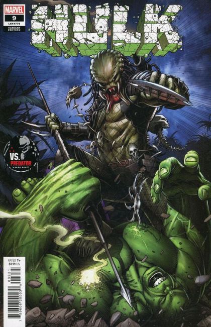 Hulk, Vol. 4 Hulk Planet, Part One |  Issue#9B | Year:2022 | Series: Hulk | Pub: Marvel Comics | Dale Keown Predator Variant