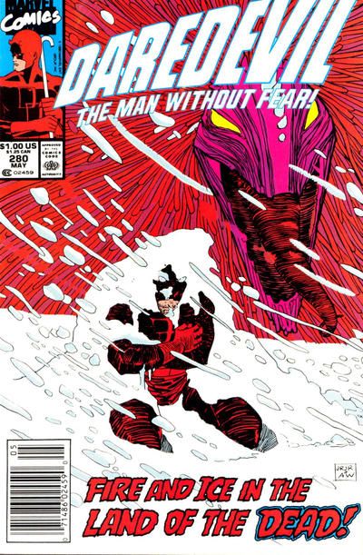 Daredevil, Vol. 1 Twilight of the Idols |  Issue#280B | Year:1990 | Series: Daredevil | Pub: Marvel Comics |