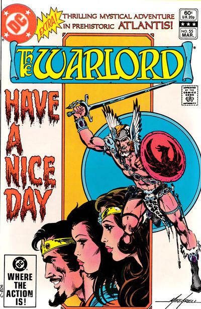 Warlord, Vol. 1 Have A Nice Day / Atlantis! |  Issue#55A | Year:1981 | Series: Warlord |