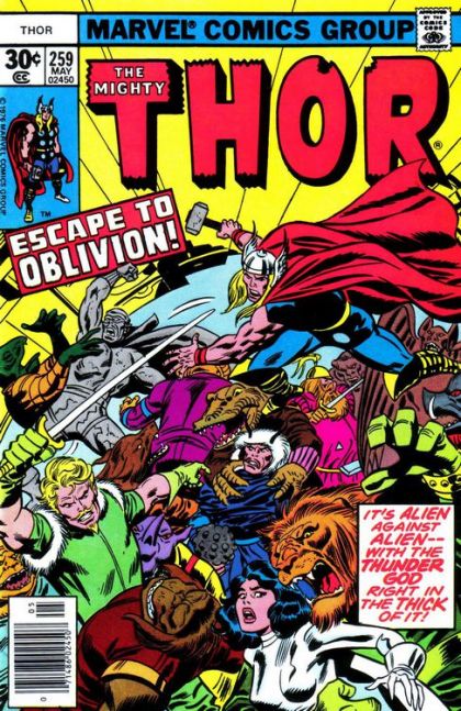 Thor Escape Into Oblivion! |  Issue#259B | Year:1977 | Series: Thor | Pub: Marvel Comics