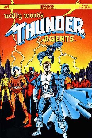 Wally Wood's T.H.U.N.D.E.R. Agents Raven; Menthor: A Change of Mind; Wally Wood's T.H.U.N.D.E.R. Agents |  Issue