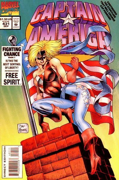 Captain America, Vol. 1 Fighting Chance, The Next Generation |  Issue#431A | Year:1994 | Series: Captain America | Pub: Marvel Comics