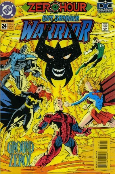 Guy Gardner: Warrior Zero Hour - Killing Time! |  Issue#24 | Year:1994 | Series: Guy Gardner | Pub: DC Comics |
