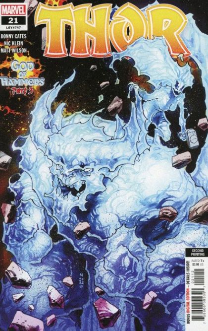 Thor, Vol. 6 God of Hammers, Part Three |  Issue#21E | Year:2022 | Series:  | Pub: Marvel Comics | 2nd Printing Nic Klein Variant Cover