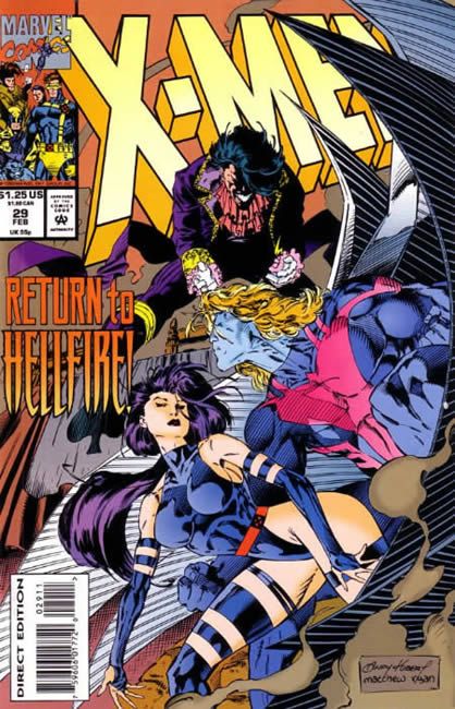 X-Men, Vol. 1 Return to Hellfire! |  Issue#29A | Year:1993 | Series: X-Men | Pub: Marvel Comics |
