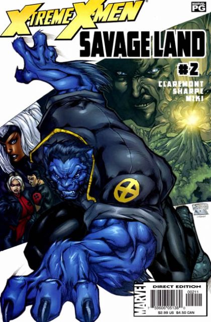 X-Treme X-Men: Savage Land Deluge |  Issue#2 | Year:2001 | Series: X-Men | Pub: Marvel Comics