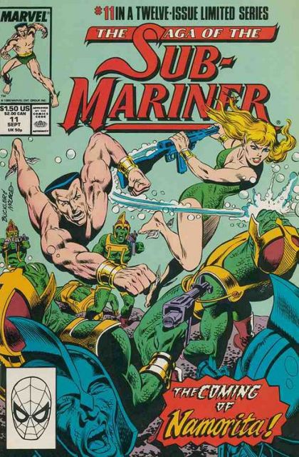 The Saga of the Sub-Mariner Blood Ties |  Issue#11 | Year:1989 | Series: Sub-Mariner |