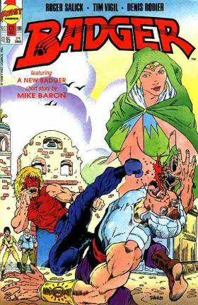 Badger, Vol. 1 Tinku |  Issue#52 | Year:1989 | Series:  | Pub: First Comics