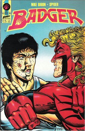 Badger, Vol. 1 Kruisin' With The King |  Issue#65 | Year:1990 | Series:  | Pub: First Comics |