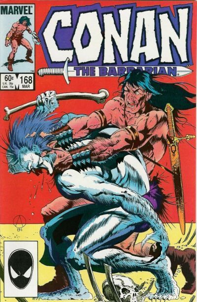 Conan the Barbarian, Vol. 1 The Bird-Woman And The Beast! |  Issue#168A | Year:1985 | Series: Conan |
