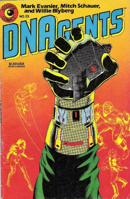 DNAgents The Detonator!; Babyface |  Issue#23 | Year:1985 | Series:  | Pub: Eclipse Comics