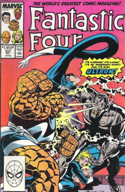 Fantastic Four, Vol. 1 The Menace Of The Metal Man! |  Issue#331A | Year:1988 | Series: Fantastic Four | Pub: Marvel Comics |