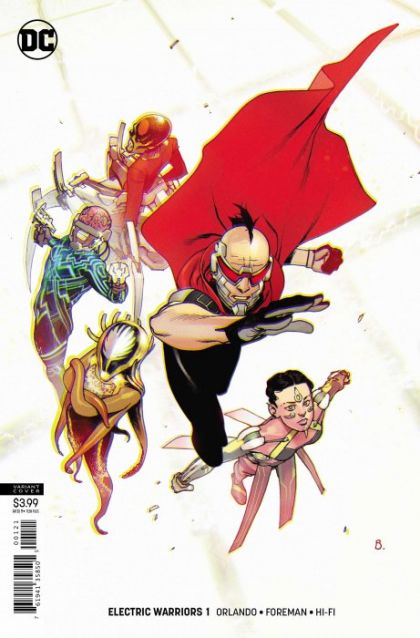 Electric Warriors Electric Warriors, Round One: A Far Better Thing |  Issue#1B | Year:2018 | Series:  | Pub: DC Comics