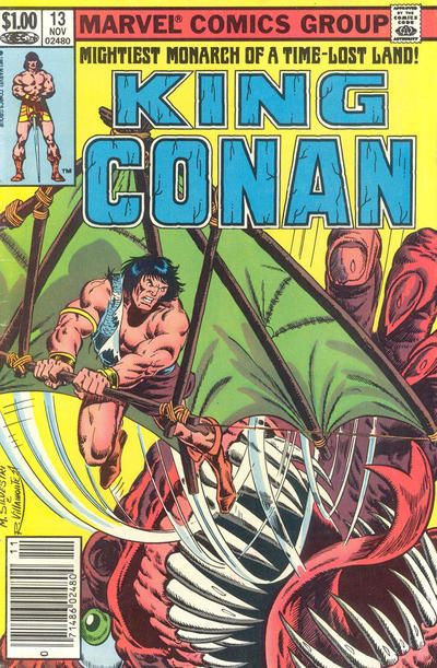 King Conan / Conan the King Circle Of Sorcery |  Issue#13B | Year:1982 | Series: Conan | Pub: Marvel Comics