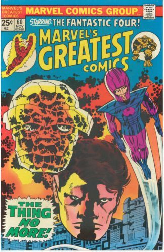 Marvel's Greatest Comics The Thing No more |  Issue#60 | Year:1975 | Series:  | Pub: Marvel Comics