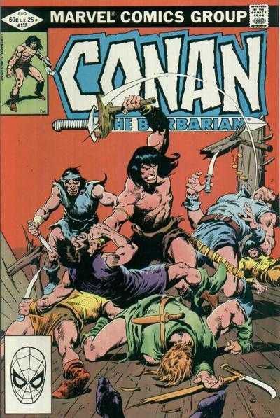 Conan the Barbarian, Vol. 1 Titan's Gambit |  Issue#137A | Year:1982 | Series: Conan | Pub: Marvel Comics |