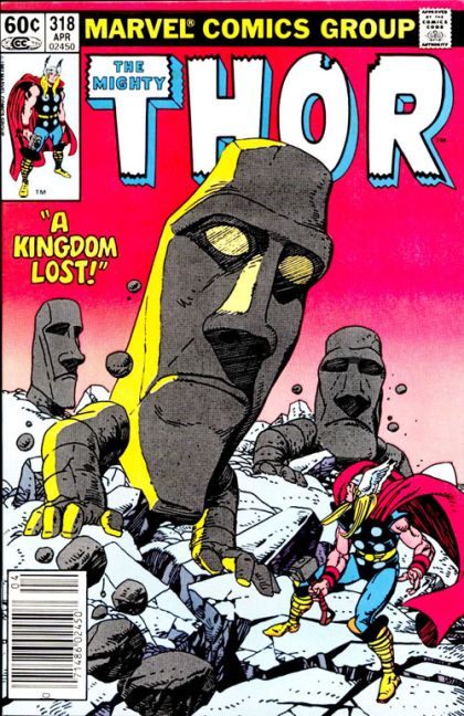 Thor, Vol. 1 A Kingdom Lost |  Issue#318B | Year:1982 | Series: Thor | Pub: Marvel Comics |
