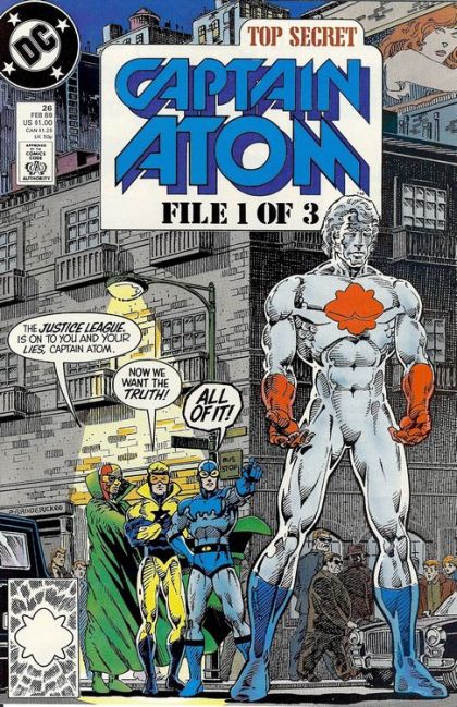 Captain Atom, Vol. 3 Captain Atom: Exposed! |  Issue#26A | Year:1988 | Series:  |