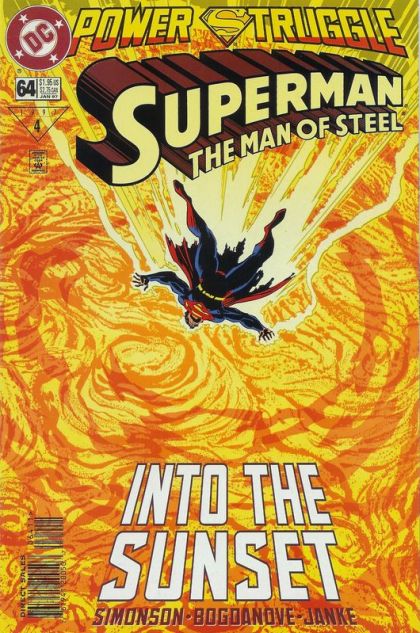 Superman: The Man of Steel Into the Fire |  Issue#64A | Year:1996 | Series: Superman | Pub: DC Comics