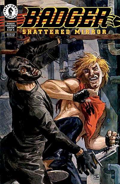 Badger: Shattered Mirror  |  Issue#4 | Year:1994 | Series:  | Pub: Dark Horse Comics