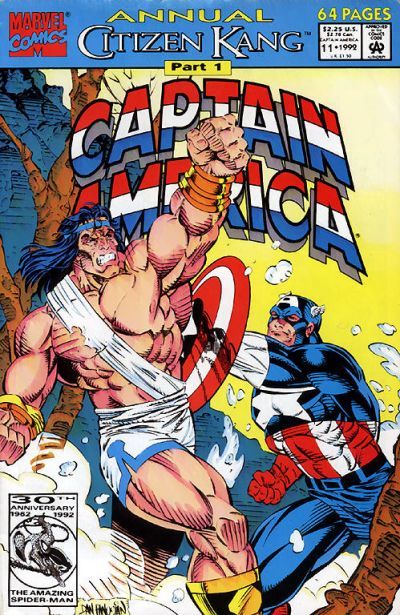 Captain America, Vol. 1 Annual Citizen Kang - Part 1: An Epic Adventure |  Issue#11A | Year:1992 | Series: Captain America |
