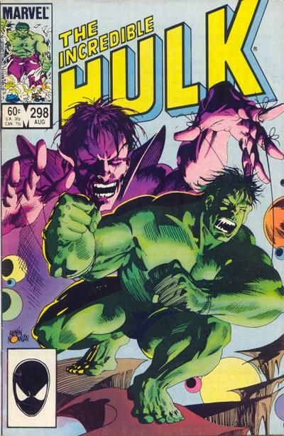 The Incredible Hulk, Vol. 1 Sleepwalker! |  Issue#298A | Year:1984 | Series: Hulk | Pub: Marvel Comics