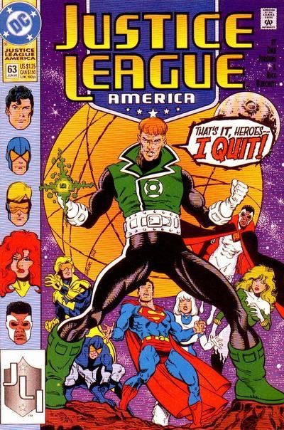 Justice League / International / America Almerac Or Bust! |  Issue#63A | Year:1992 | Series: Justice League |