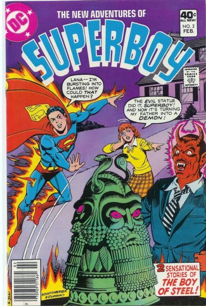 The New Adventures of Superboy The Demon Next Door |  Issue#2A | Year:1980 | Series: Superman | Pub: DC Comics |