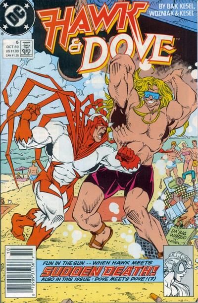 Hawk & Dove, Vol. 3 Sudden Death! |  Issue#5B | Year:1989 | Series: Teen Titans |